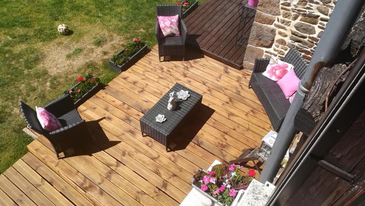 Notre-Dame-du-Touchet La Gerbaudiere Chambres&Table D Hotes Proche Mont Saint Michel Cuisine Maison מראה חיצוני תמונה